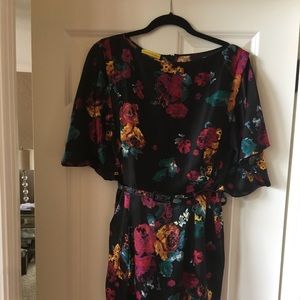 Multicolored floral dress